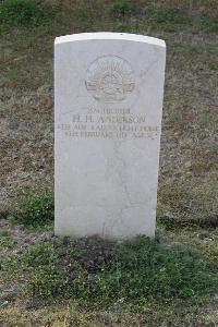 Ismailia War Memorial Cemetery - Anderson, Herbert Haddon